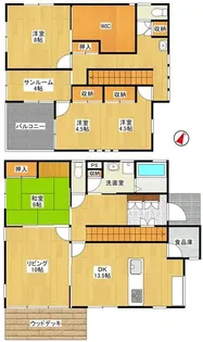 東京都青梅市二俣尾4【一戸建】の間取り