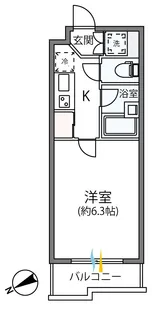 ラ メゾン喜多見【4階】の間取り