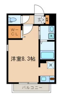 フローラ松が丘【2階】の間取り