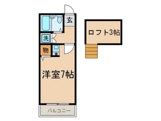 パ-クシティ-【2階】の間取り