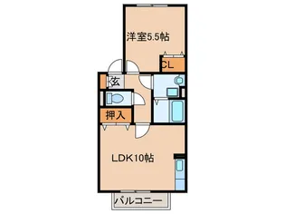 Pastoral You V【1階】の間取り