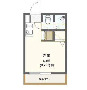 nikotto terrace【2階】の間取り