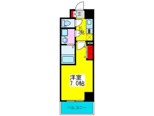グランル-ジュ中之島南【9階】の間取り