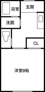 はうすエースワン【2階】の間取り