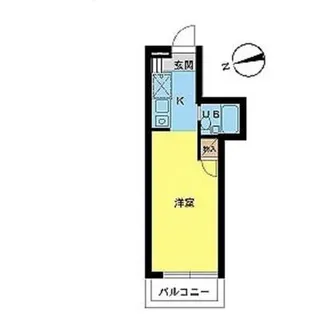 スカイコートたまプラーザ【1階】の間取り