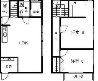 サニーハウス海咲の間取り