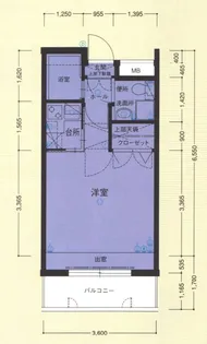 エステートモア・平尾パージュ【7階】の間取り