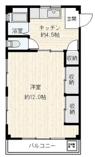 北砂中央ビル【2階】の間取り
