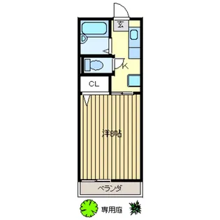 メゾンモナーク【2階】の間取り