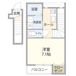 レチエVI【2階】の間取り