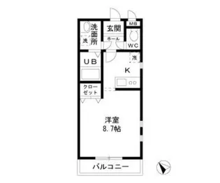 Great Advance A棟【2階】の間取り