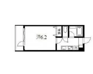 YSK新宿御苑【9階】の間取り