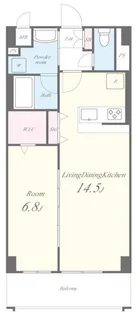 Le FLEUR OMIYA(ルフルールオオミヤ)【1階】の間取り