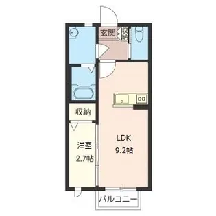 シャインミヤマエ F【2階】の間取り