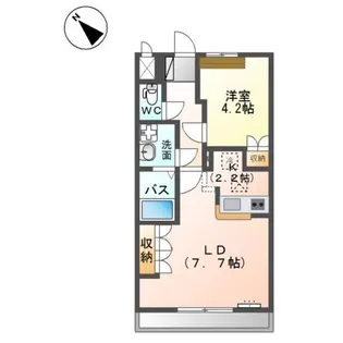 シャイン【1階】の間取り