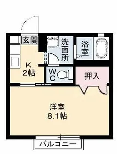 イーストサイド【1階】の間取り