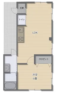 三谷ビル【2階】の間取り