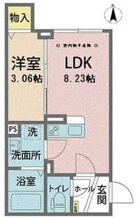 Spera【1階】の間取り