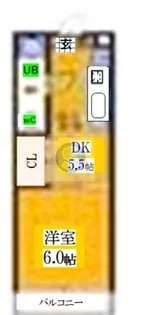 銀閣寺ハイツ【3階】の間取り