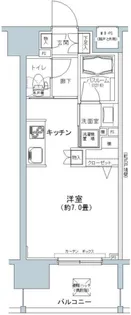 パークキューブ板橋本町【3階】の間取り