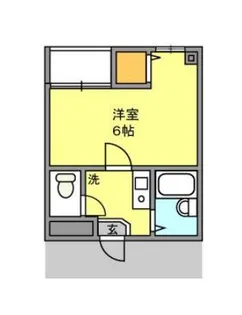 第45シンエイビル【1階】の間取り