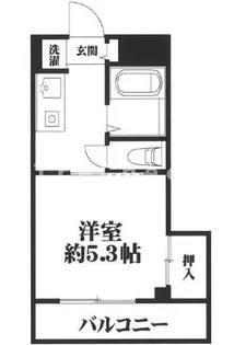 ルミエール武蔵関【1階】の間取り