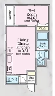 コリーナアルタ【2階】の間取り