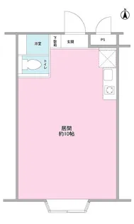 静鉄音羽ビルマンション【3階】の間取り