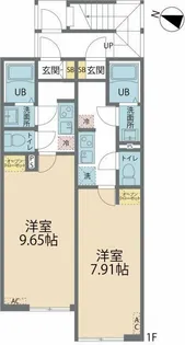 カインドネス相模大野III【2階】の間取り