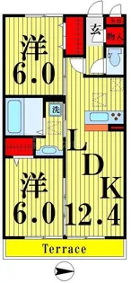 シトロンフレアIII【3階】の間取り