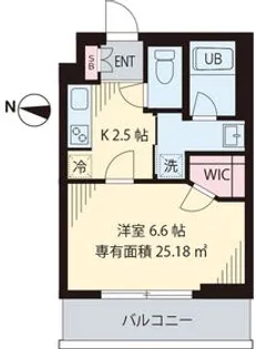 セレリーオ・ニッコー【5階】の間取り