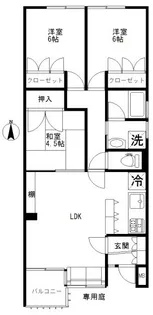 泰山館【1階】の間取り
