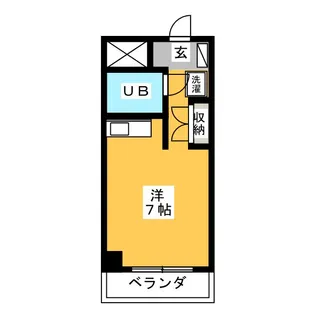 TK北野ビル【4階】の間取り