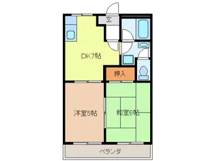 コンフォールL【2階】の間取り