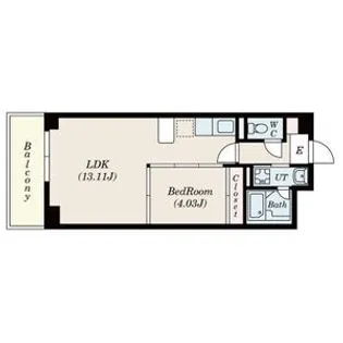 ASレジデンス四日市【2階】の間取り