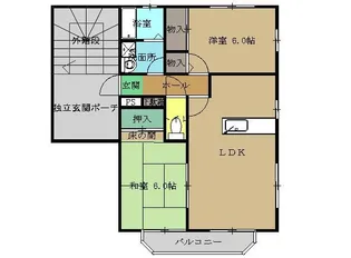 グレースメゾン【1階】の間取り