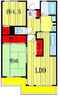 emラフォーレ実籾【3階】の間取り