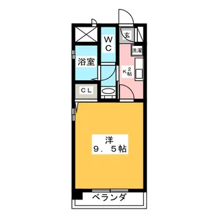 プリムローズ【2階】の間取り