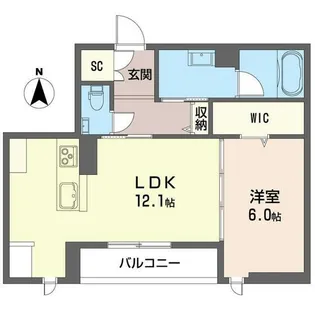 ブルームステージ【1階】の間取り