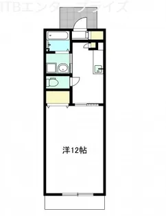 ラルジュI【2階】の間取り