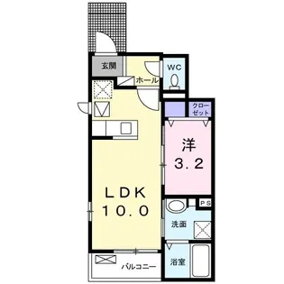 エトワール A【1階】の間取り