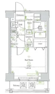 グラントゥルース本郷【2階】の間取り
