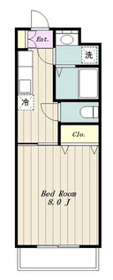 クラージュ【1階】の間取り