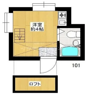 ホワイトヒルズ【1階】の間取り
