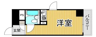 ロワイヤル北野【4階】の間取り