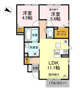 Casa superior【1階】の間取り