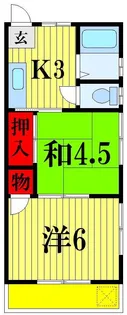 ヨシノハイツ【3階】の間取り