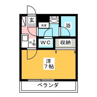 プレジオ新吉田【3階】の間取り