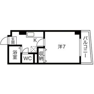 AZUR TORII【3階】の間取り
