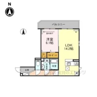 グランドメゾン【1階】の間取り